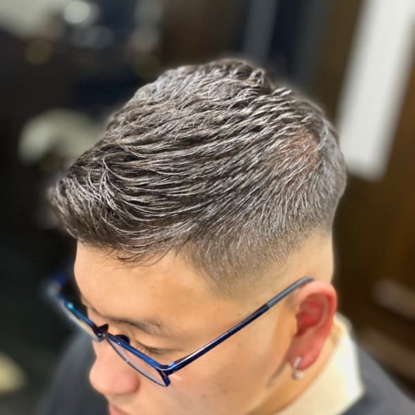 スキンフェードコームオーバー【ヒロ銀座】