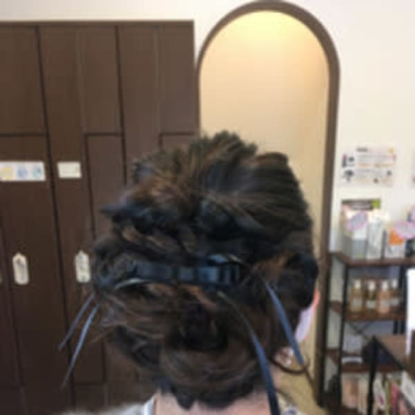 お呼ばれヘアアレンジ