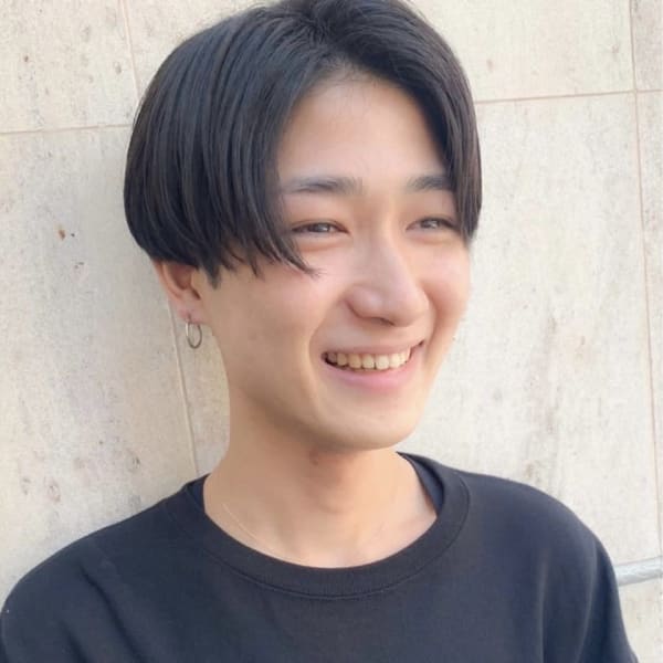 トランクスヘア/コンマ/黒髪