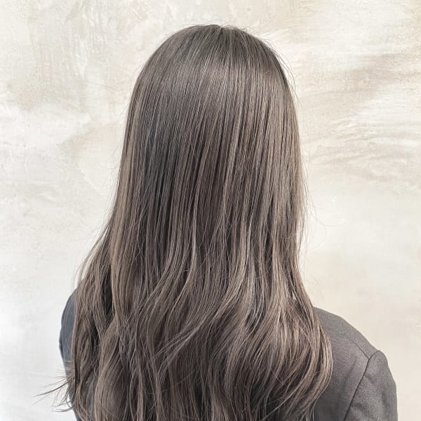 オリーブカラー/ハイライトカラー/セミウェットウェーブ/5