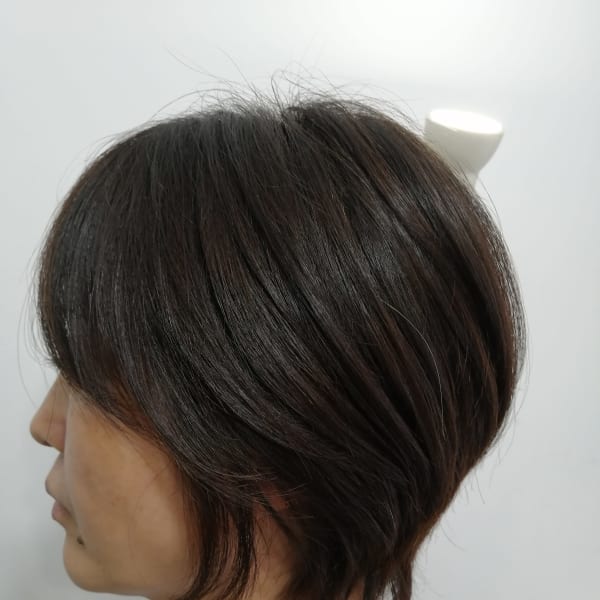 軽さのあるくびれショートボブスタイル☆|MON STYLE