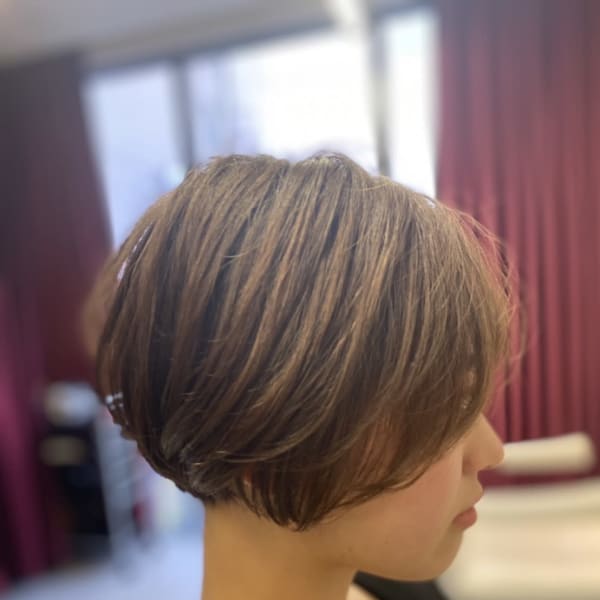 くせ毛カットショートボブ|SOHO premium