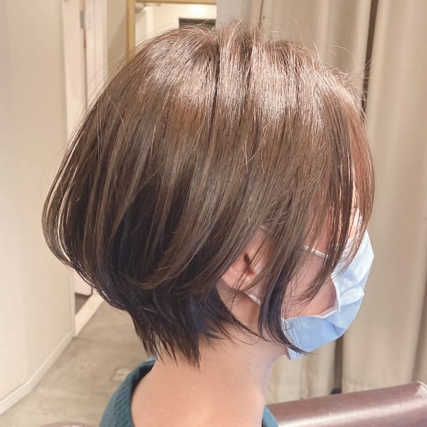 大人かわいいショートボブ＃神戸美容室ボニークチュール