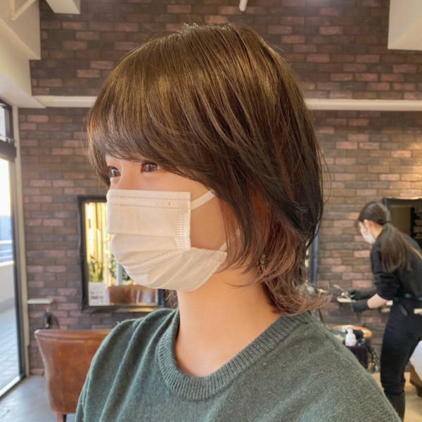 【CHESTER】ウルフカット インナーカラー ネオウルフ