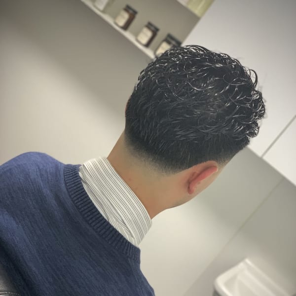 外国人風バックスタイル