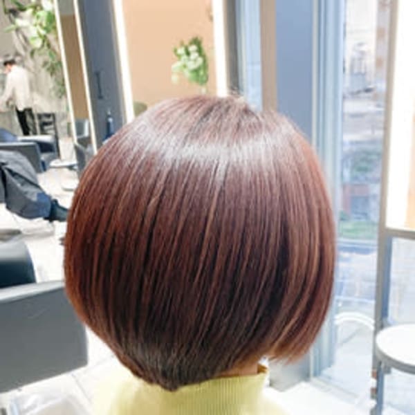 【elua 角床】大人可愛いグラデーションボブ