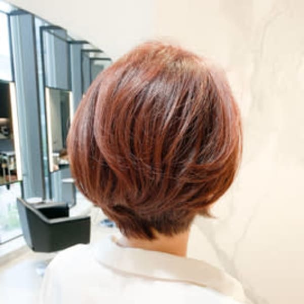 【elua 角床】大人キレイショートボブ