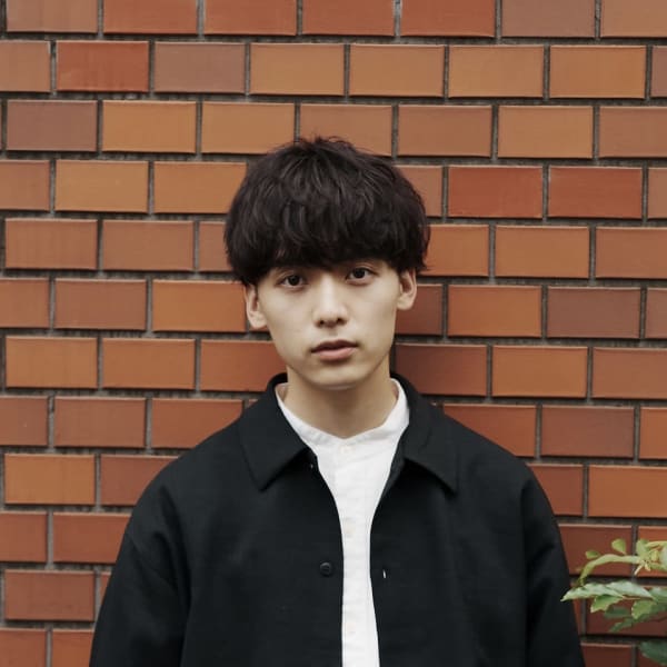 束感マッシュ/無造作パーマ/ツーブロック/黒髪