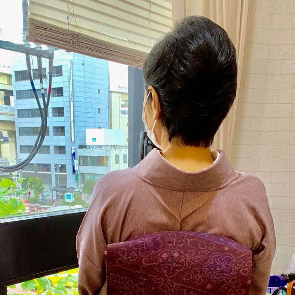 訪問着着付け&ヘアセット