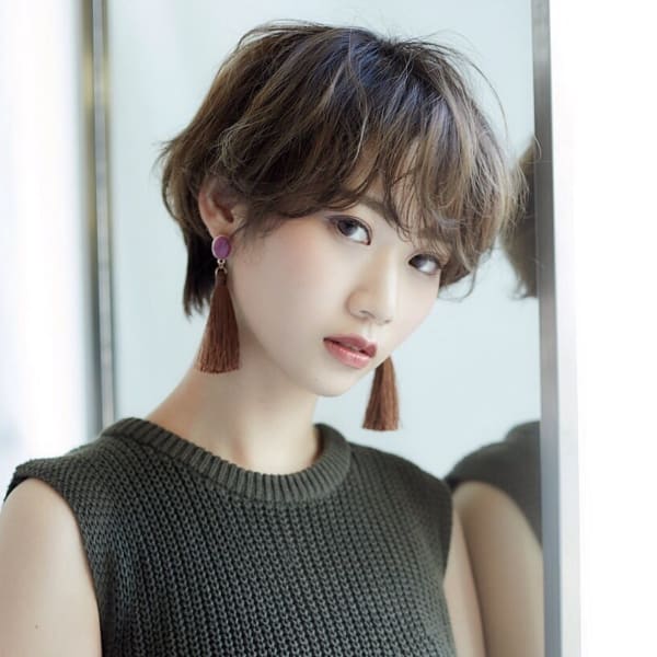 おしゃれ　ハンサム　マッシュ