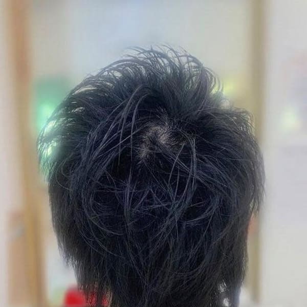 ショートウルフ マッシュウルフ ツーブロック