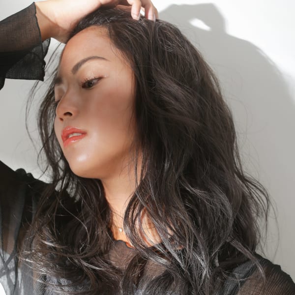 【tetote江坂】黒髪抜け感ロング