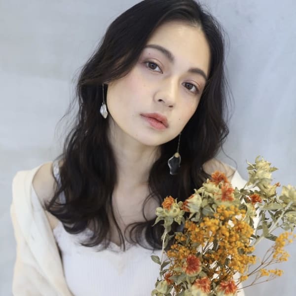 【tetote江坂】大人かわいいゆるふわ黒髪ロング