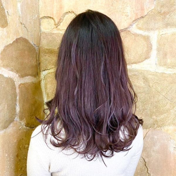 【151e_戸塚】*3Dインナーカラー+ペールラベンダー*