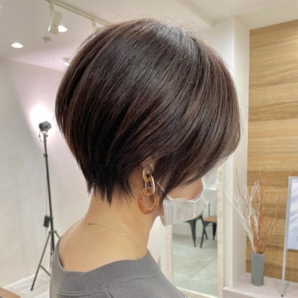 (飯山)襟足すっきりショート