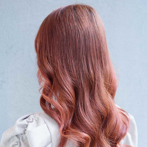 艶髪ピンクブラウン