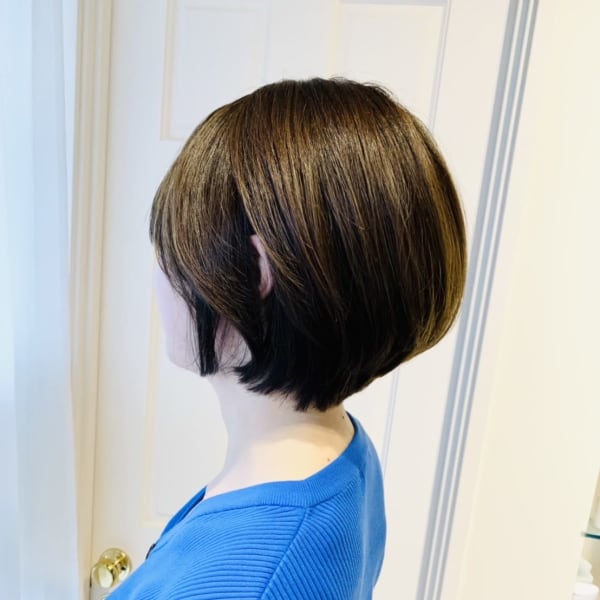 前下がりショートボブ☆