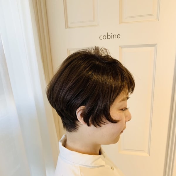 前上がりショートボブ☆