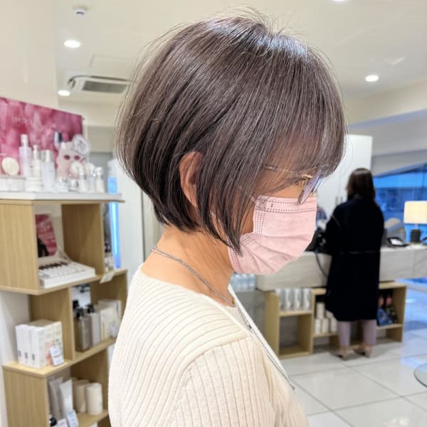 50.60代ショートヘア