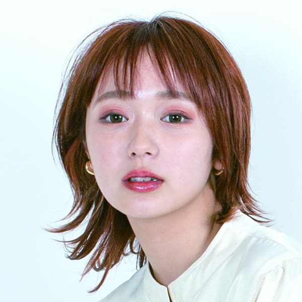 ナチュラル系タンジェリンカラー