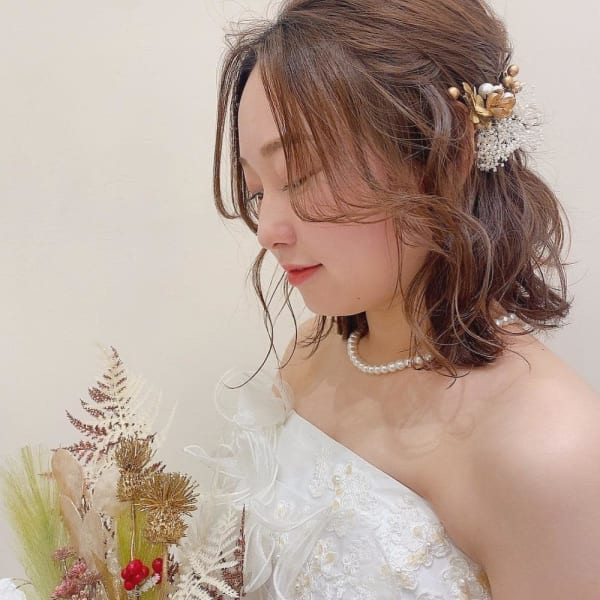 ブライダル リハーサルヘアメイク