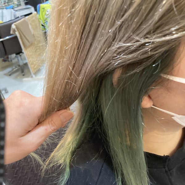 インナーカラー【グリーン】🌈|リラ ジュネス