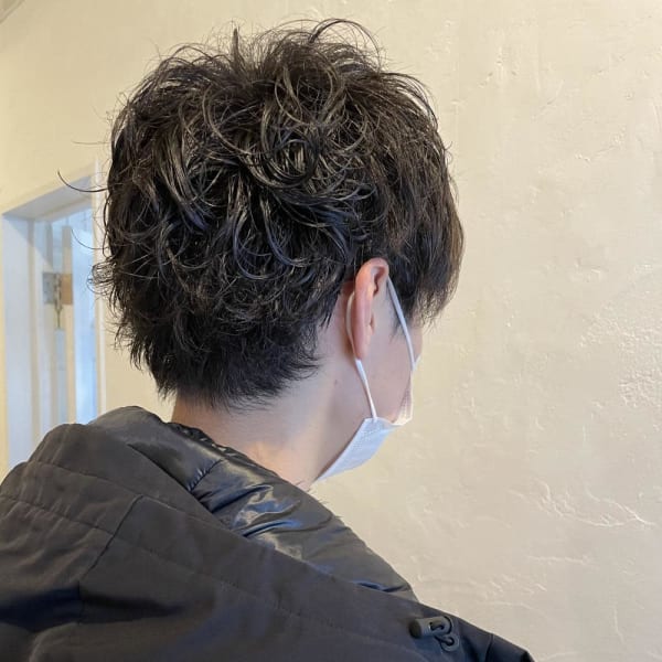 〜メンズカット×オーガニックパーマ〜|福岡 オーガニックカラー miroa