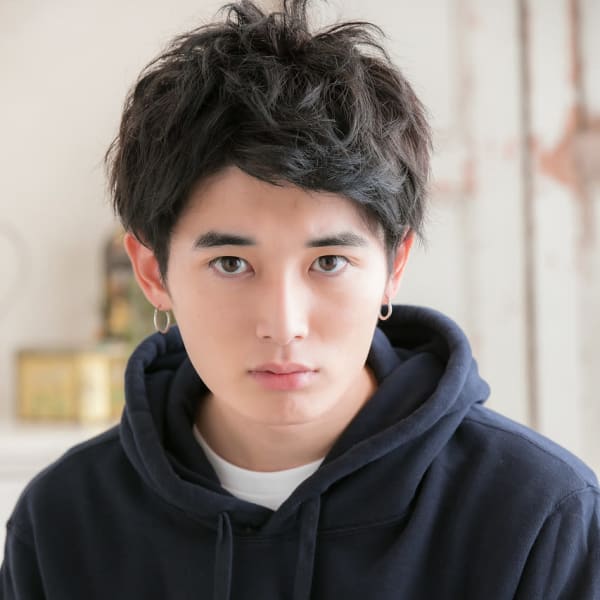 かきあげナチュラルショート