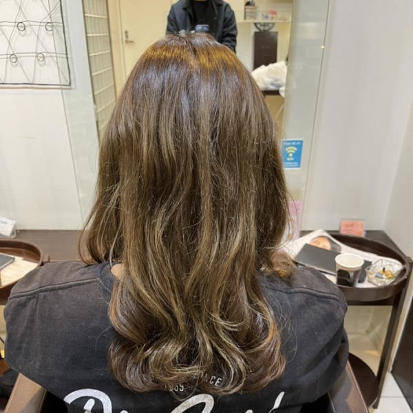 美髪イルミナカラー 白髪染め