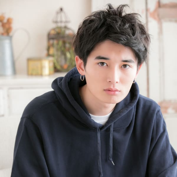 かきあげナチュラルショート