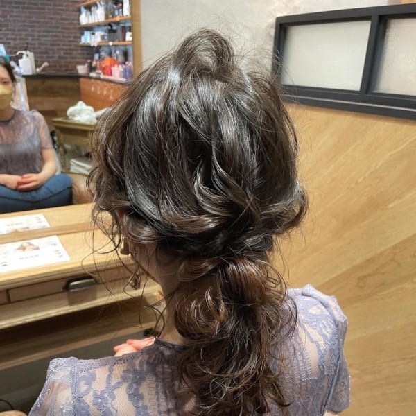 編み下ろしアレンジ