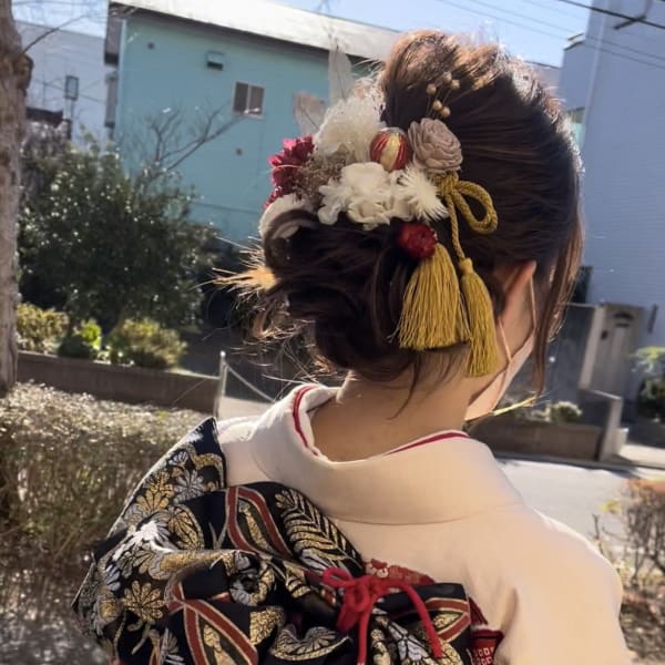 成人式ヘアアレンジ