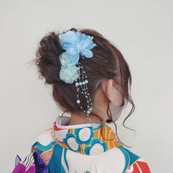 振袖ヘアセット