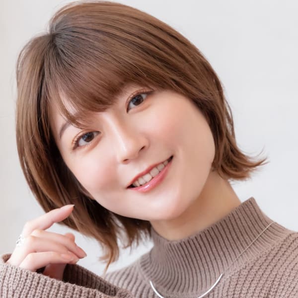 外ハネシンプルウルフスタイル