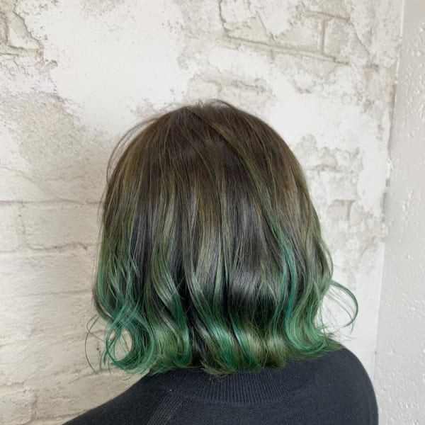 グリーングラデーション10代20代11000円