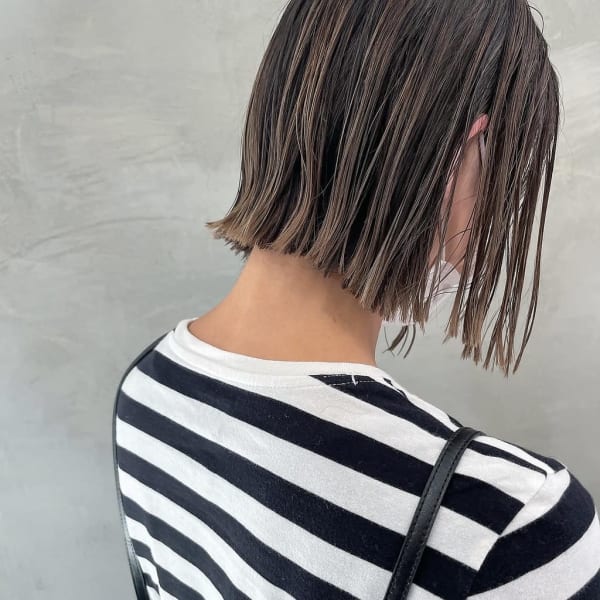 【pesca長町南２号店】トレンドぱっつんボブ