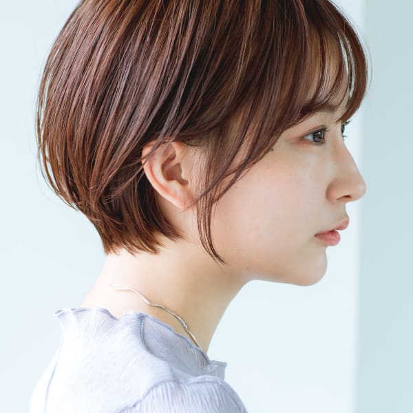 【sheta/表参道】丸みが可愛いおとな小顔ショートボブ