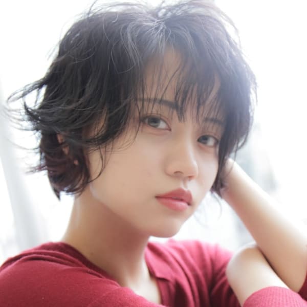 簡単スタイリングの外ハネショート|Rorohair