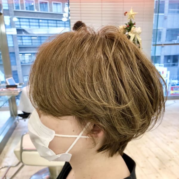 ELLYLONDON×マッシュショート