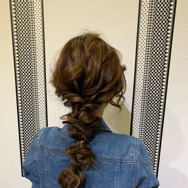 編み下ろしアレンジ【ROSY】