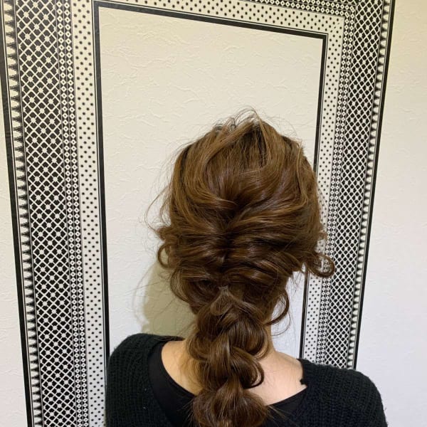 編み下ろしアレンジ【ROSY】