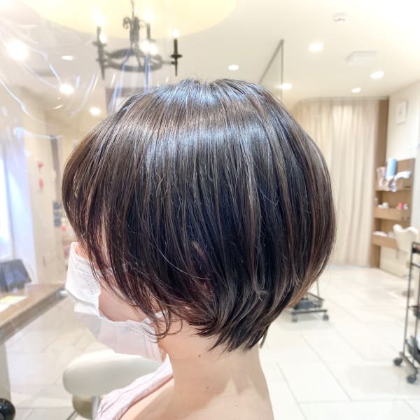 黒髪でも垢抜けられるショートボブ【Ash大泉学園店 横山】