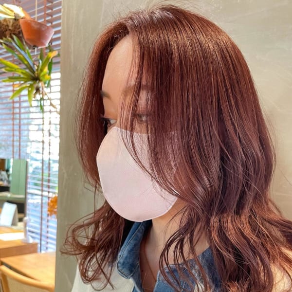 ミディアムレイヤー　×  テラコッタカラー