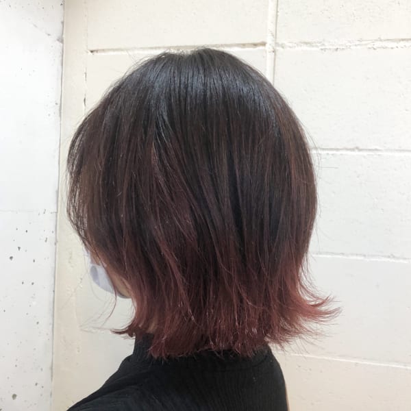 裾カラー×外ハネ