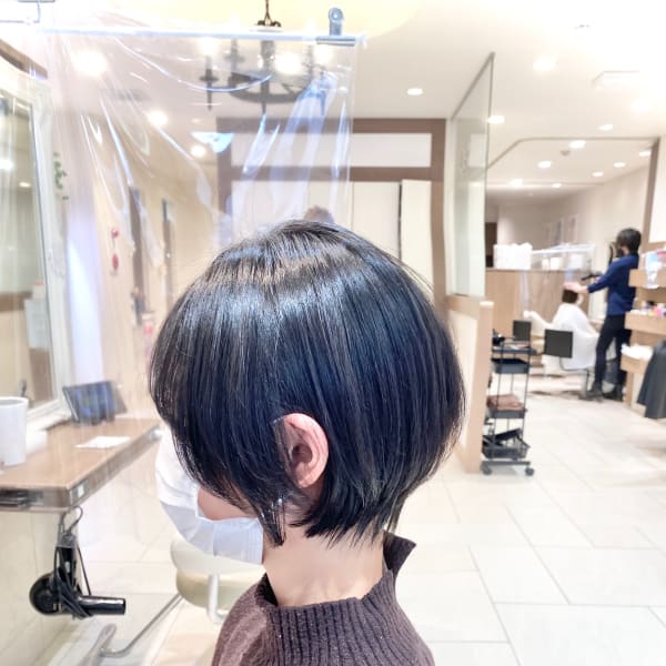 【絶壁解消】くびれショートボブ［Ash大泉学園 横山］