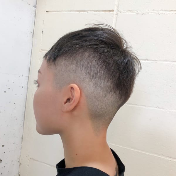 ナチュラルなフェードスタイル