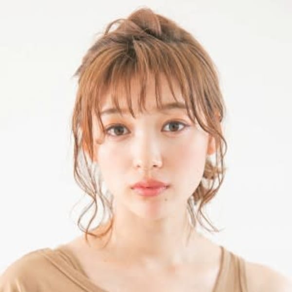 編み込みカチューシャアレンジ