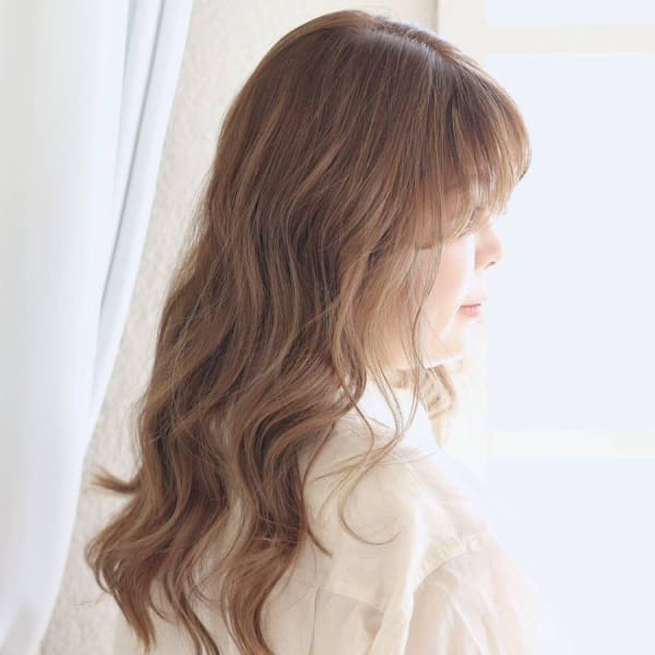 エレガント×リラックスシースルーカラー
