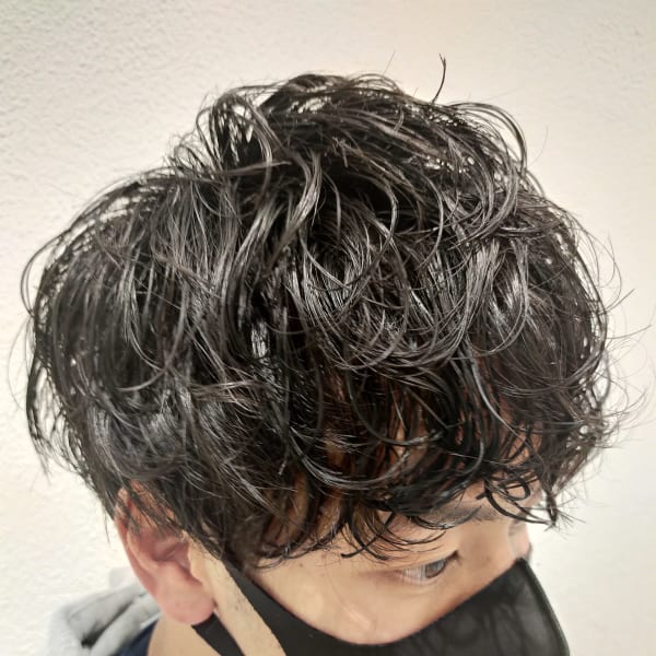 スパイラルパーマ