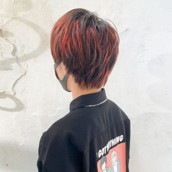 【Reir吉祥寺】*3Dカラー+レッド×モノトーンブラック*